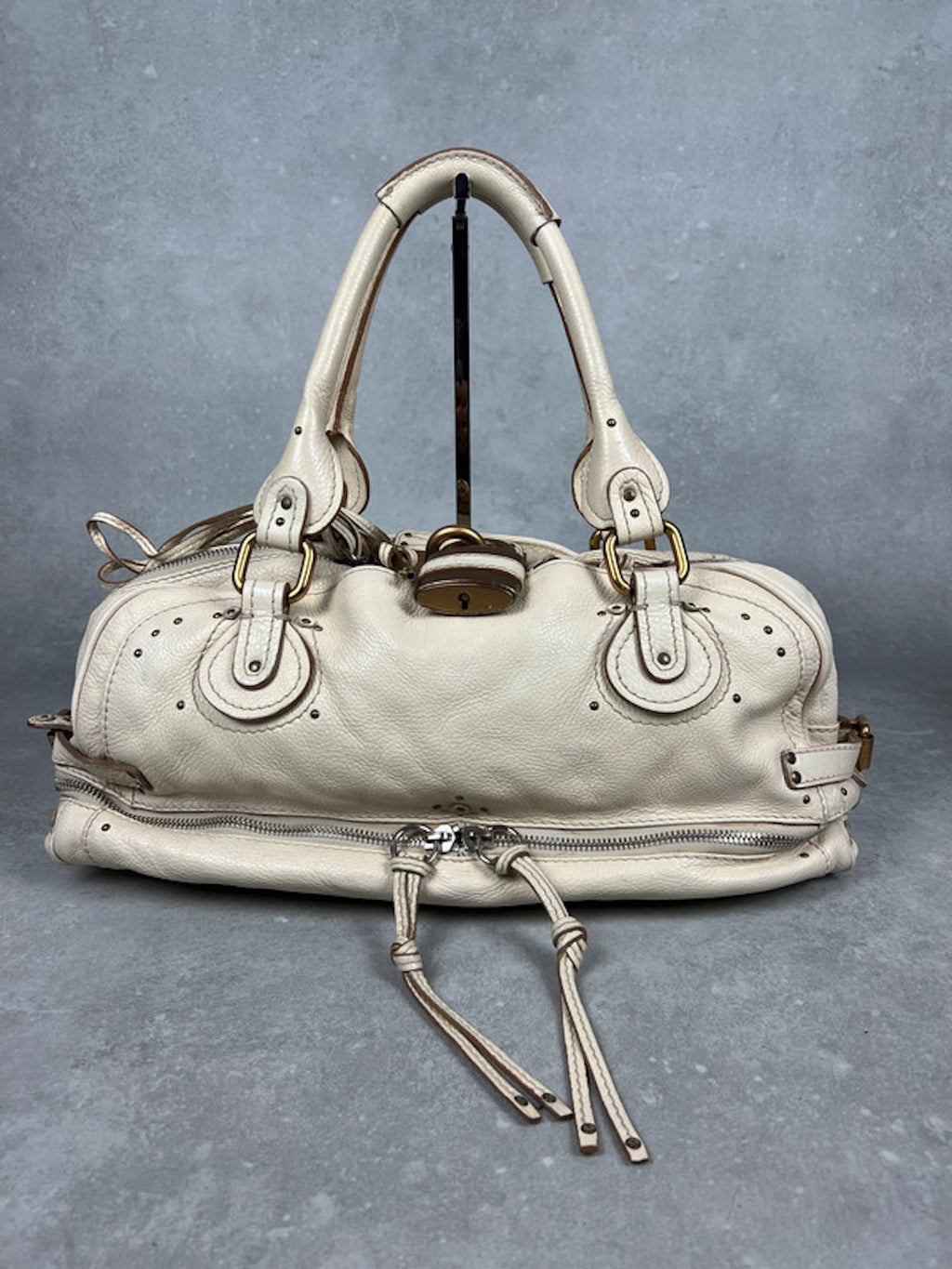 Chloé Paddington Grand modèle, white