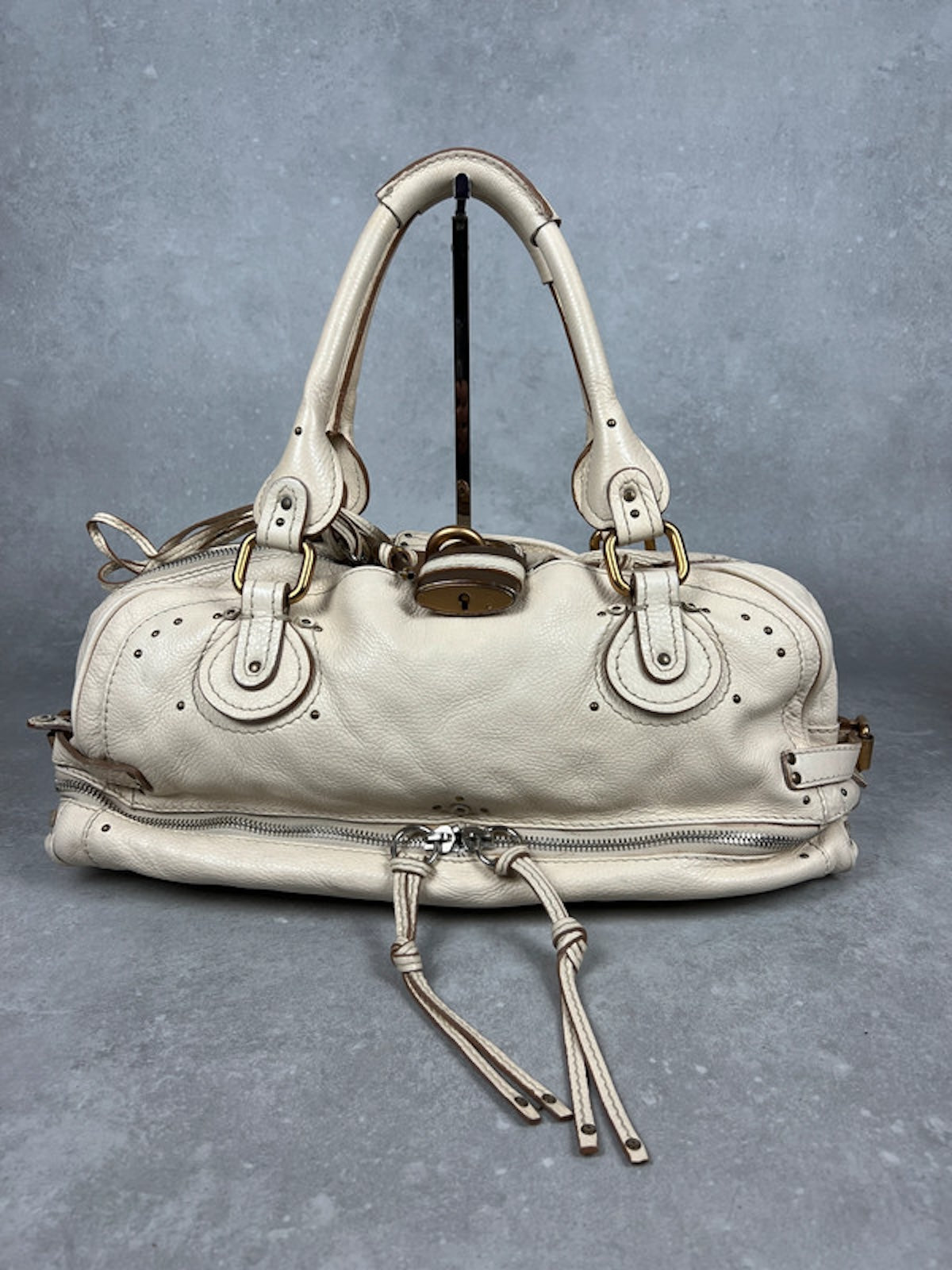 Chloé Paddington Grand modèle, white