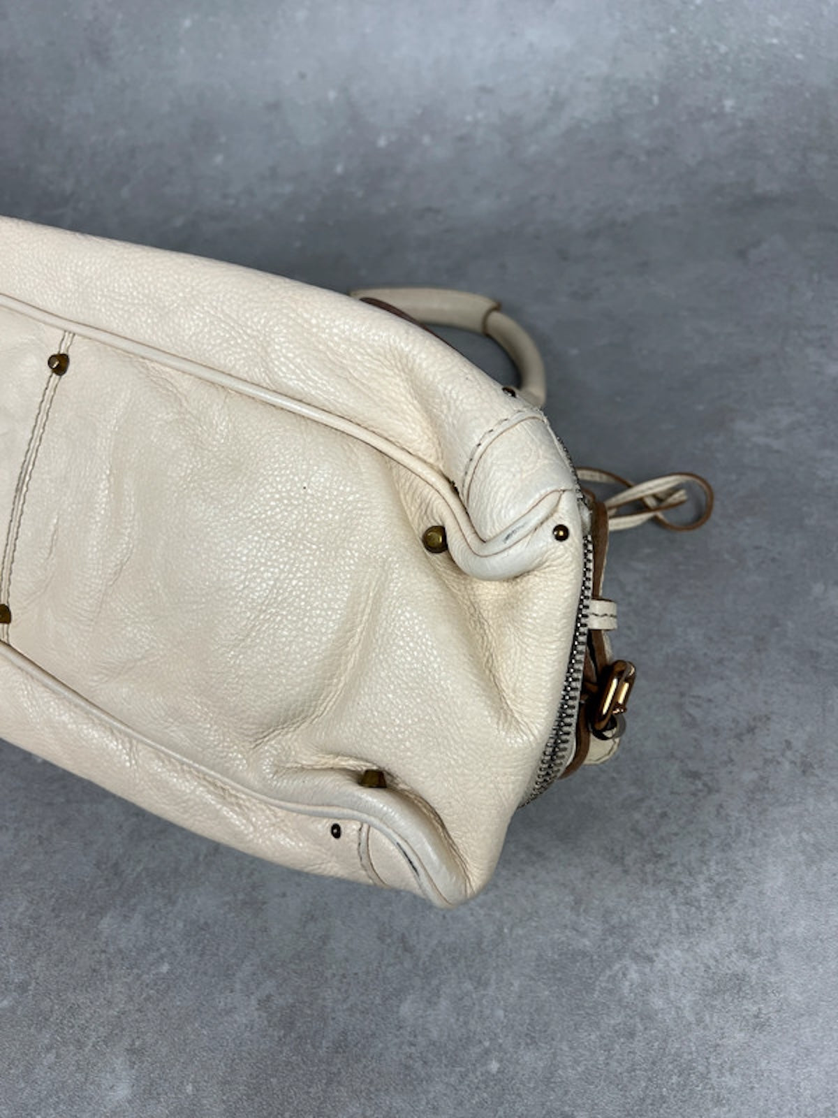 Chloé Paddington Grand modèle, white