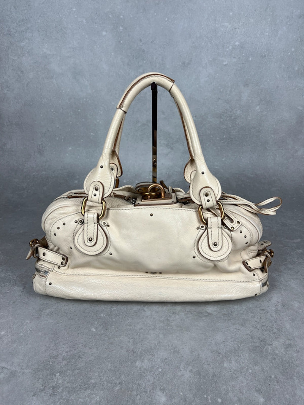 Chloé Paddington Grand modèle, white