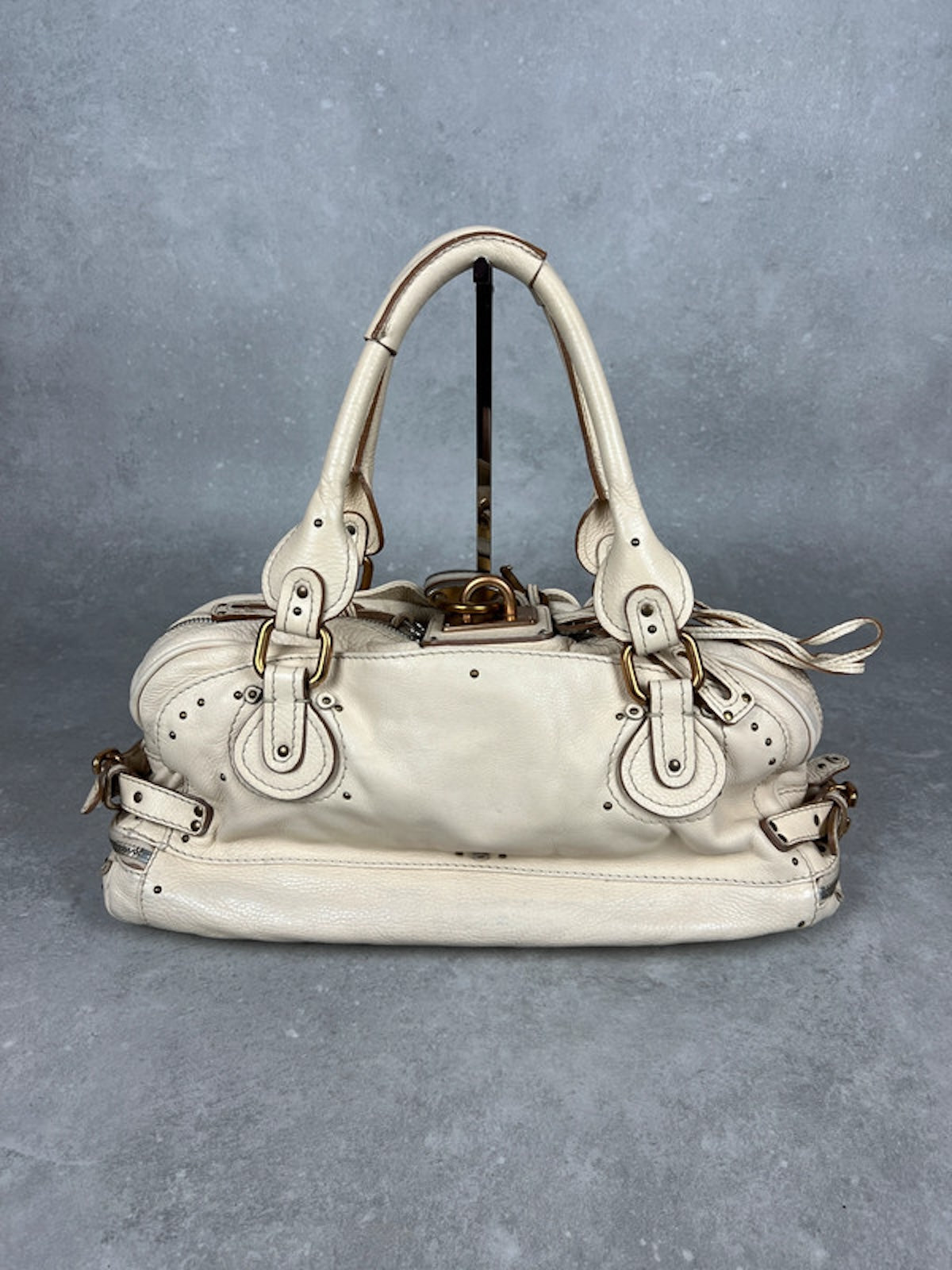 Chloé Paddington Grand modèle, white