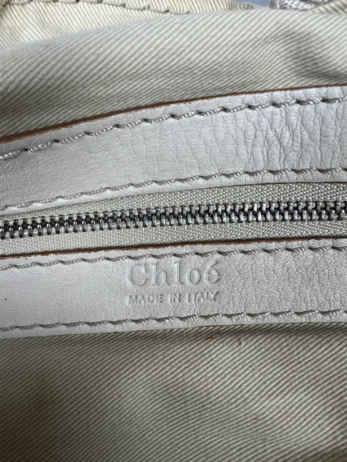 Chloé Paddington Grand modèle, white