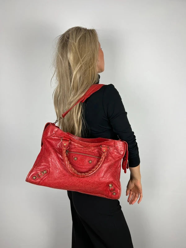 Balenciaga Le City rot