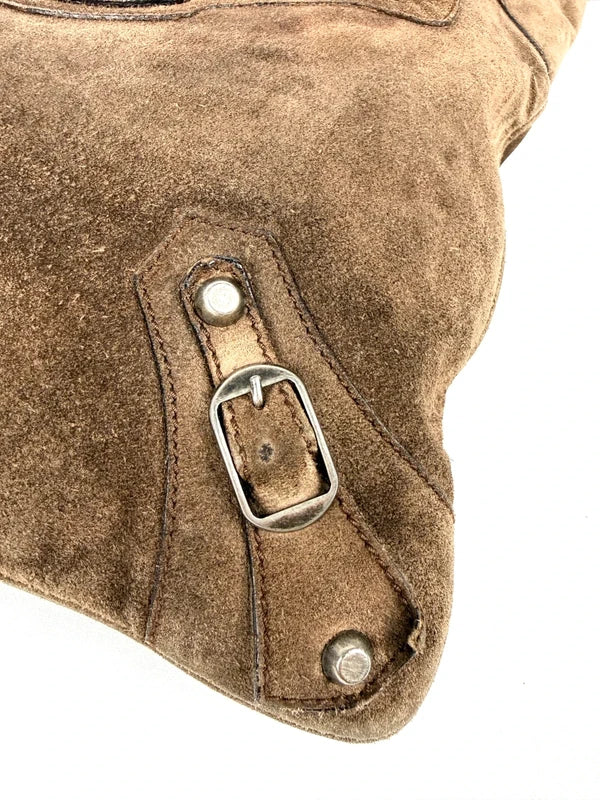 Balenciaga Paris Wildleder Tasche