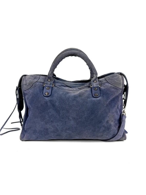 Balenciaga Le City Suede Lila