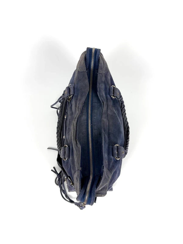 Balenciaga Le City Suede Lila