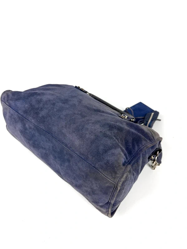 Balenciaga Le City Suede Lila