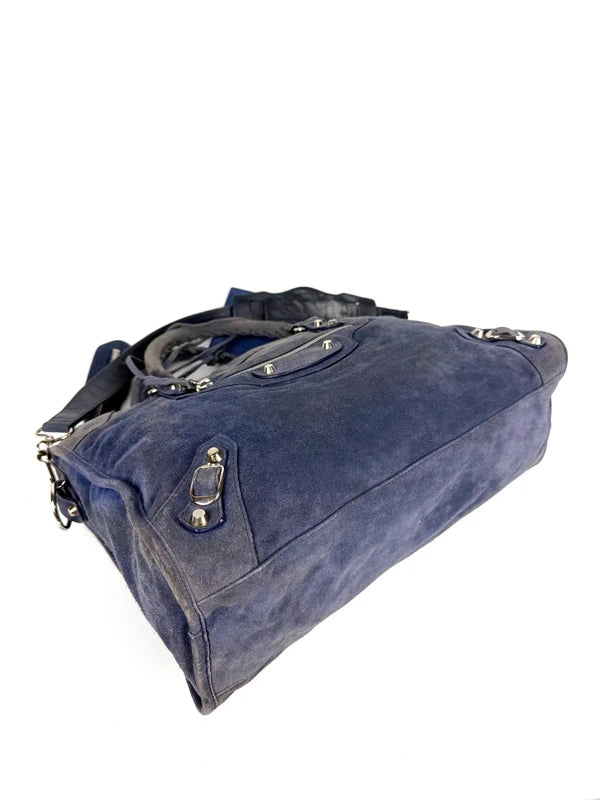 Balenciaga Le City Suede Lila