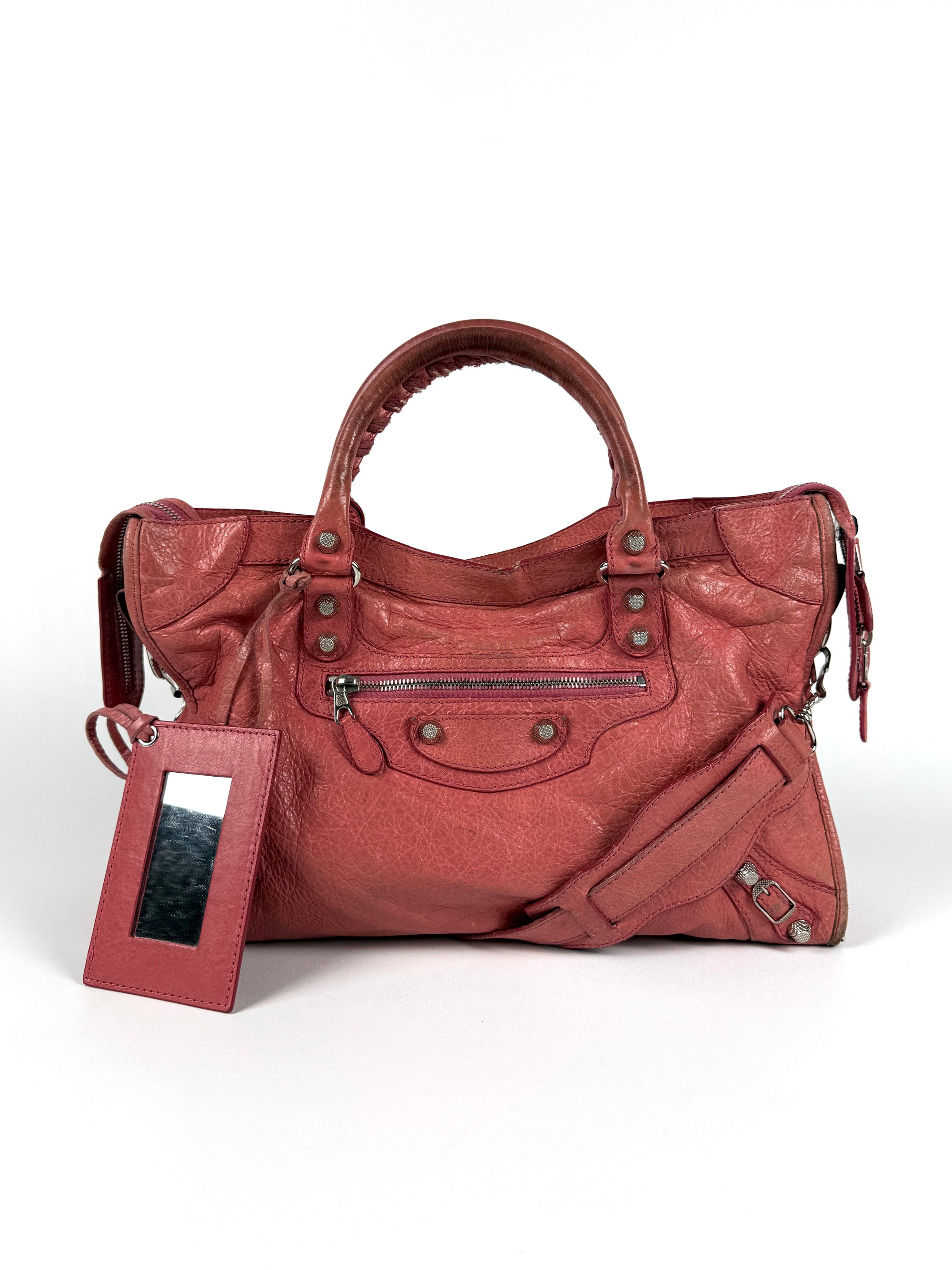 Balenciaga Le City Koralle