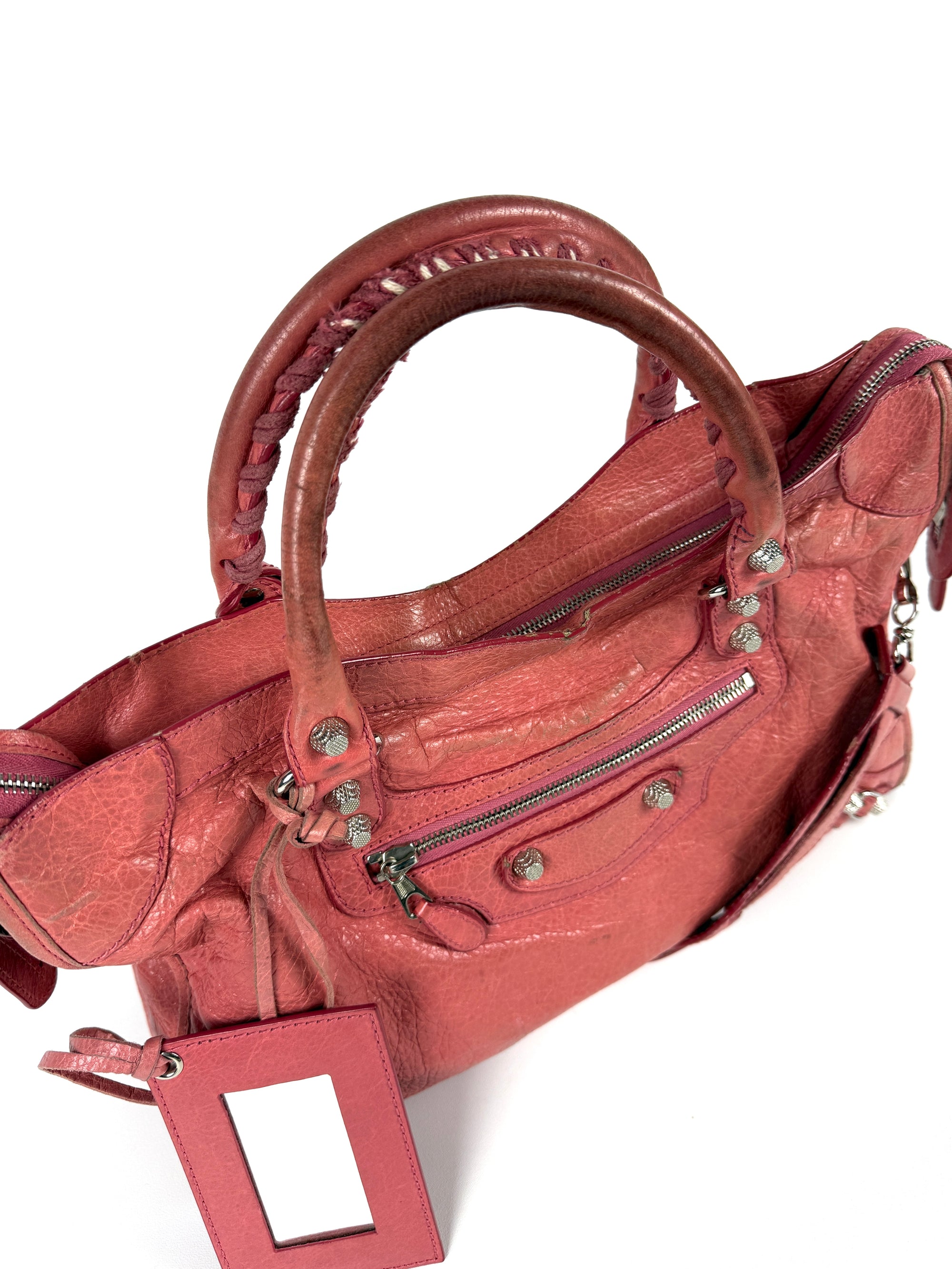 Balenciaga Le City Koralle