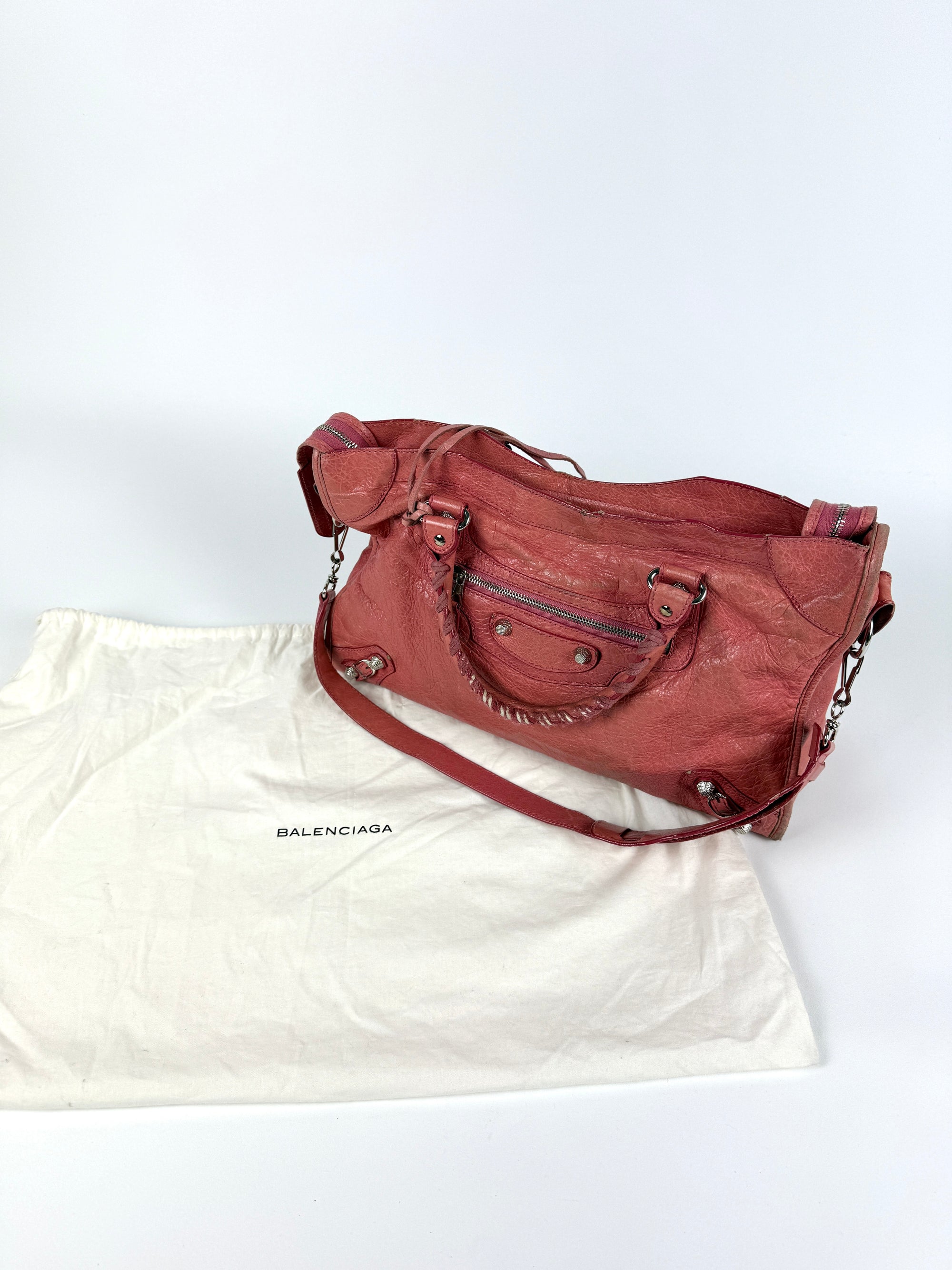 Balenciaga Le City Koralle