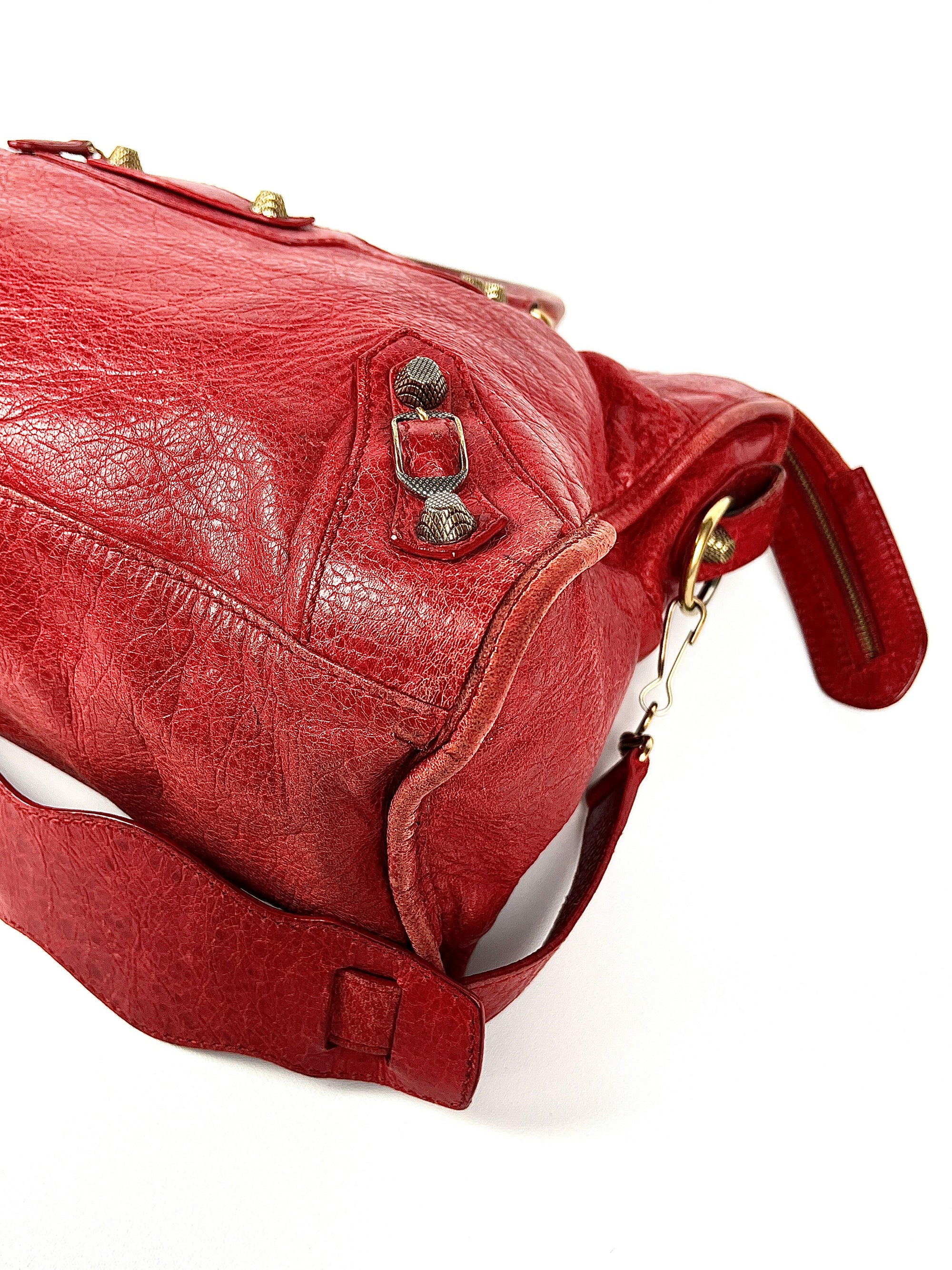 Balenciaga Le City rot