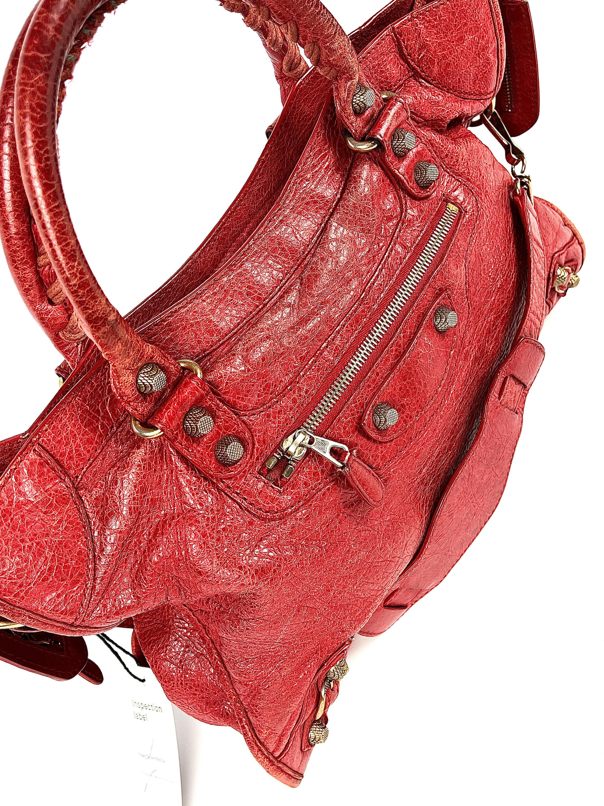 Balenciaga Le City rot