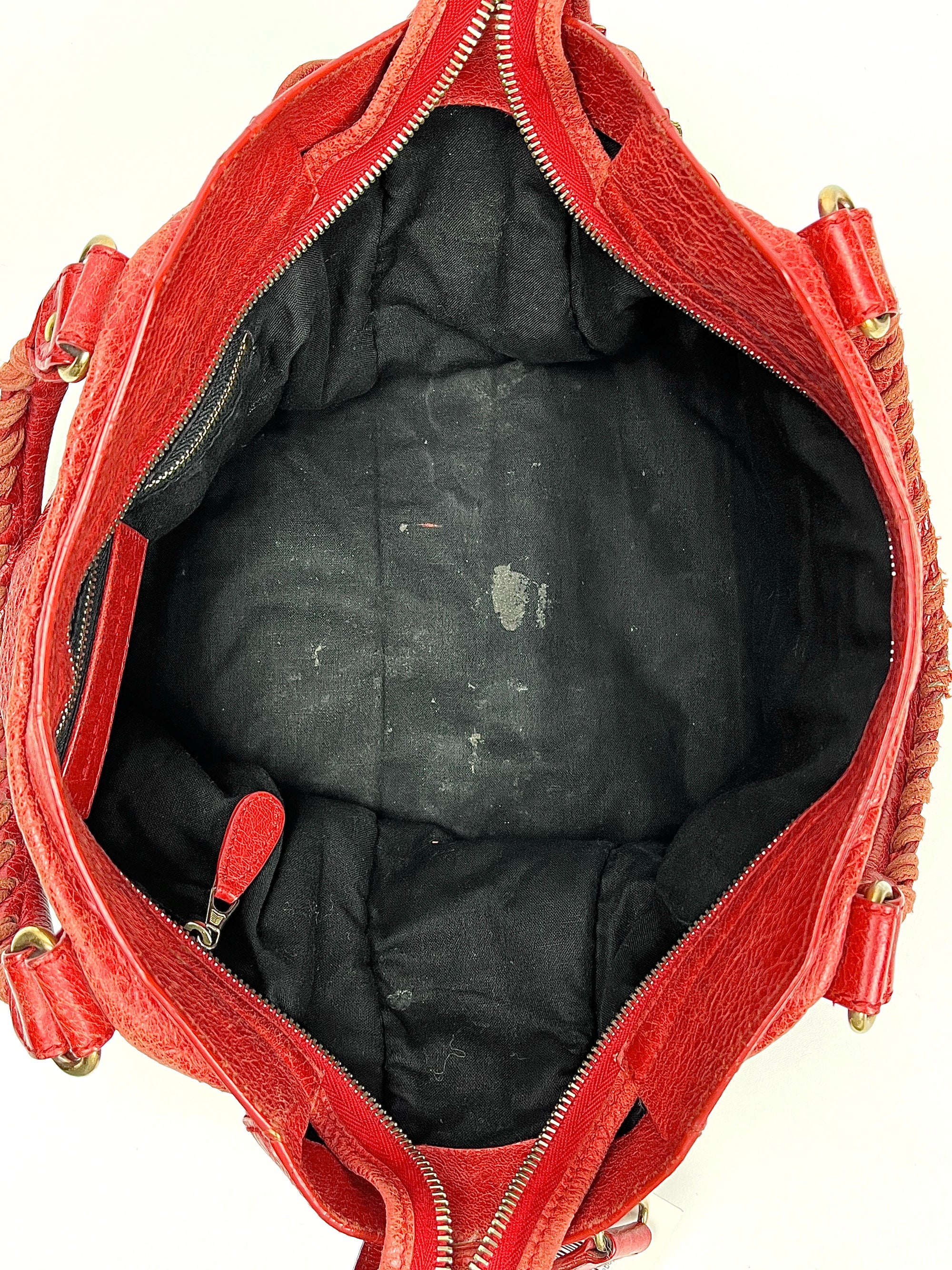 Balenciaga Le City rot