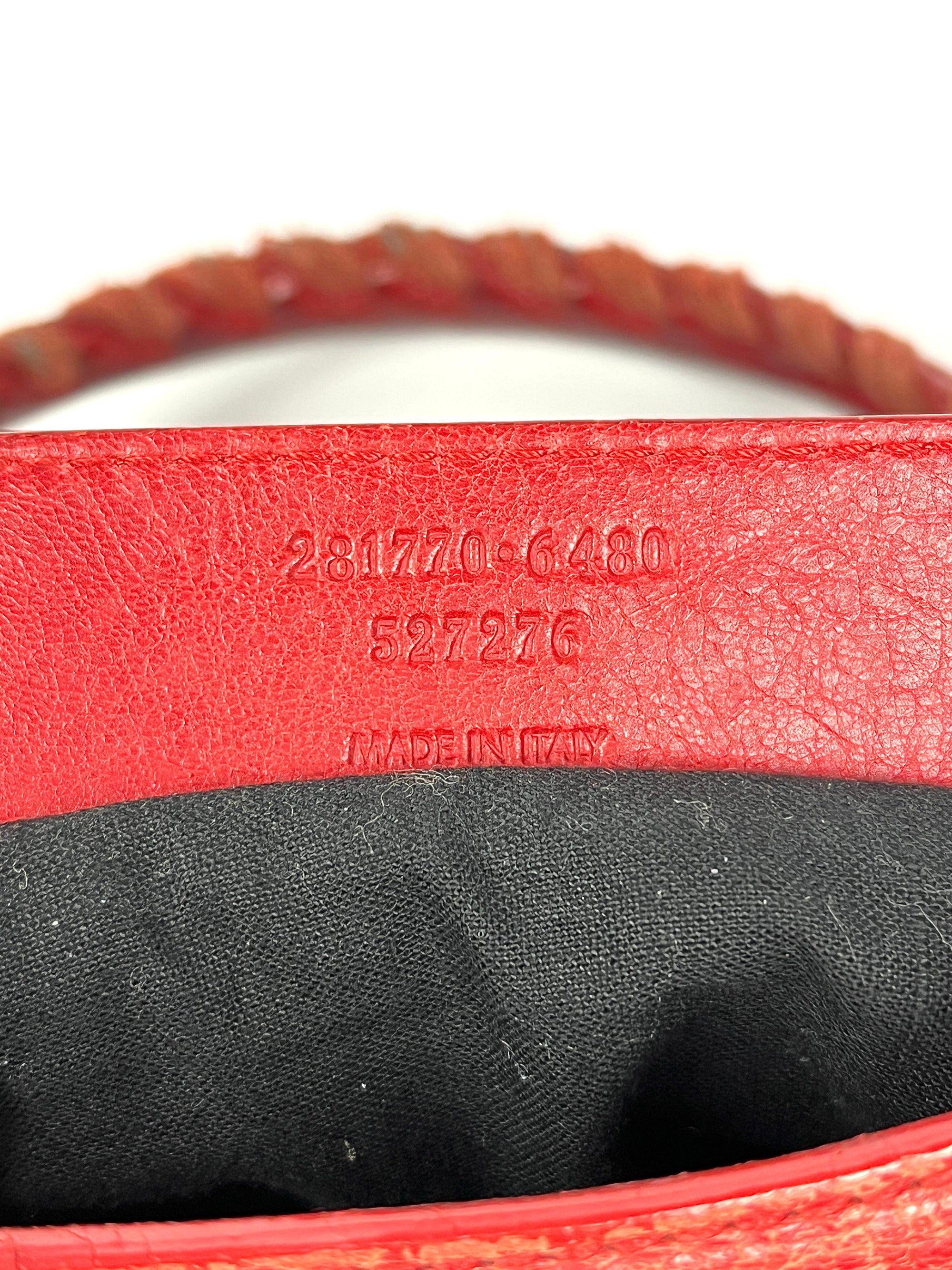 Balenciaga Le City rot