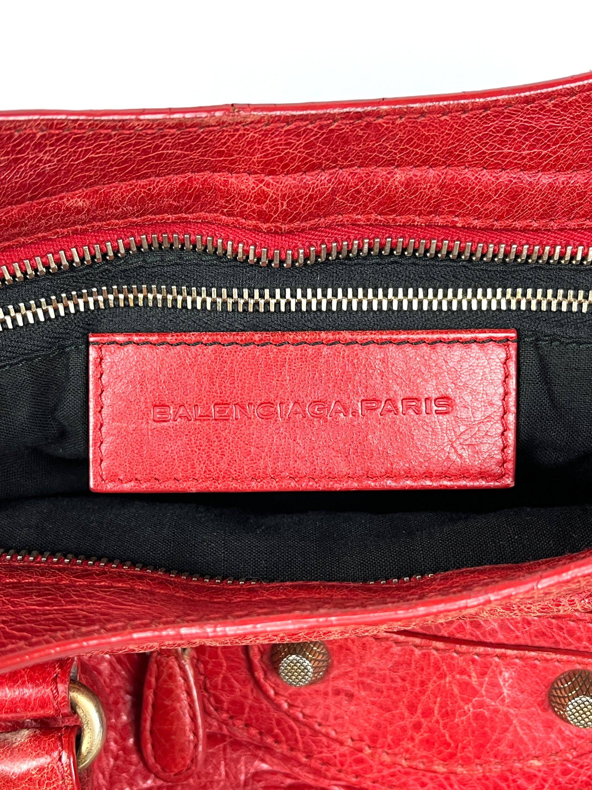 Balenciaga Le City rot